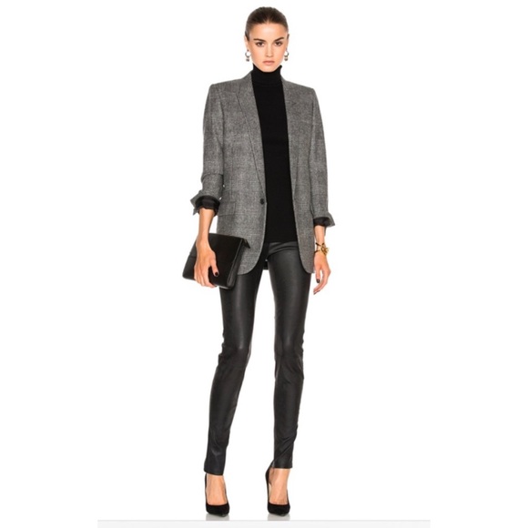 ✨SOLD✨ HELMUT LANG Lambskin Leather Skinny Pants - Picture 5 of 8